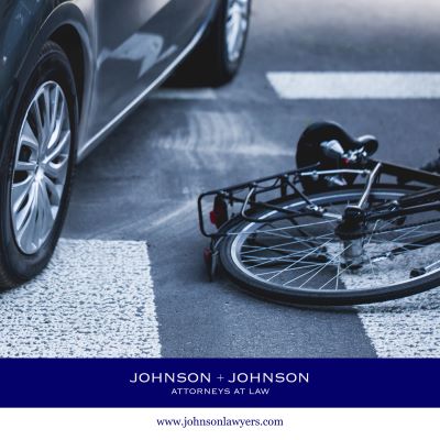 A bicycle lying in the street after being hit by a car in Columbia, SC